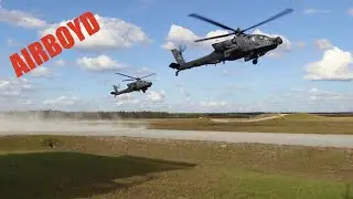 AH-64 Apache Aerial Gunnery Exercise