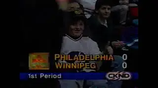 April 6, 1993 Winnipeg Jets vs Philadelphia Flyers
