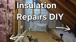 DIY Fixes for Damaged and Missing Home Insulation