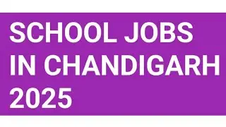 Jobs in Chandigarh Schools I School jobs in Chandigarh Jobs in Panchkula