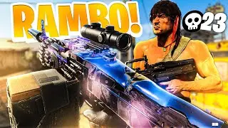 NEW RAMBO M60 Loadout! 💪 - 23 Kill Warzone Gameplay -