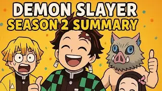 Funny Demon Slayer Season 2 Summary 😂🔥