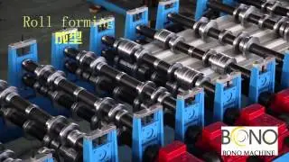 High speed roof roll forming machine