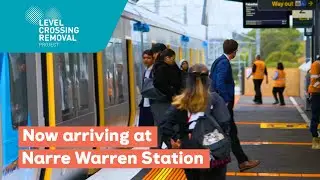 New Narre Warren Station opening
