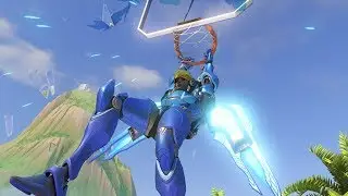 [Overwatch - Summer Games] Pharah highlight intro - Slam Dunk