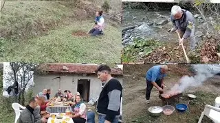 Karadeniz Yöresi - Samsun Yakakent - Akşam Yemeği - Izgara Köfte