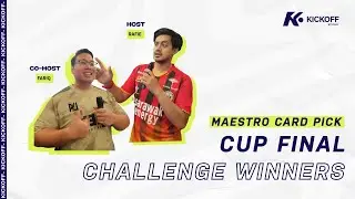 We Pick The Maestro Card Winners For Our Cup Final Challenge Winners! 🎉