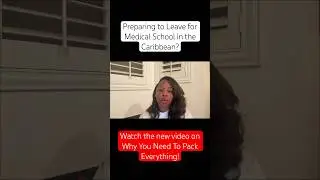 Why You Need To Pack Everything for School! #medschool #medicine #travel #medicalstudent #caribbean