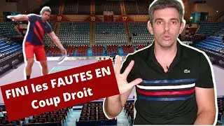 Comment faire moins de fautes en coup droit (Partie 1) ?