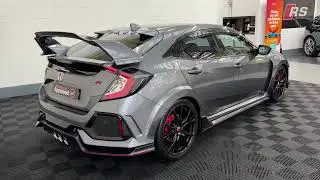 2017 HONDA CIVIC TYPE R GT, POLISHED METAL GREY, MILLTEK EXHAUST, PRL INTAKE, MUGEN, BRAKE UPGRADE