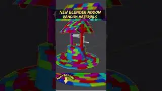 Дополнение Random Materials, которое экономит часы работы в Blender.