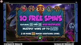 Online Slots Bonuses..Big Wins..Part 72. Primal, Flame Busters, 6 Wild Sharks, Sisters of Oz !!