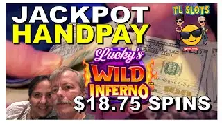 FOUR WINDS CASINO* Luckys Wild Inferno*  Jackpot HandPay* #fourwindscasinos #jackpot #handpay