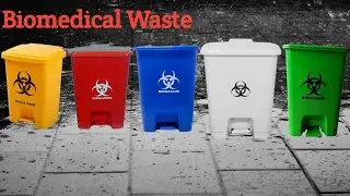 Biomedical Waste l yellow l Red l Blue l White l Green 