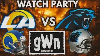 NFL Wild Card LIVE: Rams vs Panthers Watch Party | Fantasy Playmakers