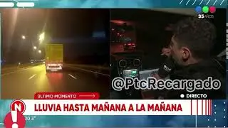 Se descompens&oacute; en vivo Daniel Roggiano meteor&oacute;logo de Telefe Noticias 