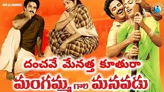 Danchave Menatha Koothura (Remix) Song | Mangammagari Manavadu Movie Songs | BalaKrishna Hits | MVR