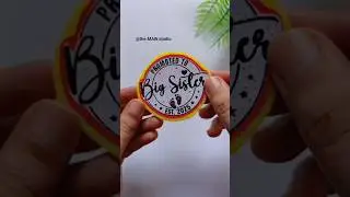 How to make a badge easily 🙂 #diy #badgemaking #paperbadge paper badge, badge making, badge idea