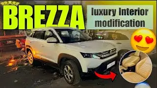 2025 Brezza LXI Modification With Price 🔥 Brezza Base to Top Modified