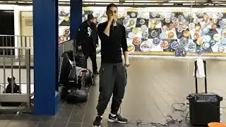 Potential ~ Henny Mack and Eddie Conner Freestyle Surprises upon Actualist Flow in the Subway (3)