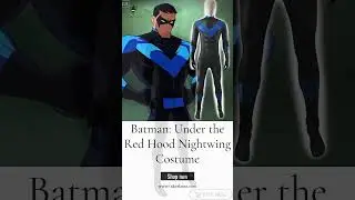 #Takerlama  Batman: Under the Red Hood Nightwing Halloween Cosplay Costume For Men Kids Takerlama