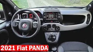 2021 Fiat Panda - Interior all trims, Panda Sport, Panda City Life, Panda Cross