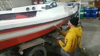 Doua luni de munca condensate in cateva minute-Clasic 430/Suzuki 50 hp EFI