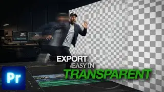 Transparent Video Export Settings That Actually Work - Premiere Pro
