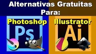 Alternativas gratuitas para Photoshop e Illustrator