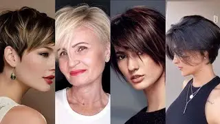 stylish and pretty pixie haircut ideas #pixiehairstyle