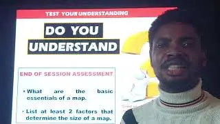 Practical Geography Lecture 1: Understanding The Scale of a Map | Mr Femi |#sdgs #asia #naija #india