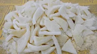 Bí quyết làm món Mứt Dừa Dẻo - mềm dẻo, ít ngọt, thơm béo. Cách hong khô mứt không chảy nước 