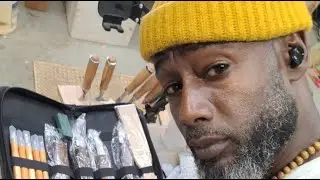 1st carving kit! unboxing and cuttin somethin...