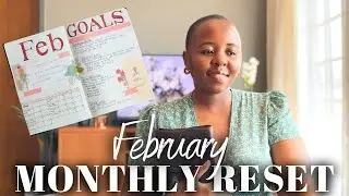 February Financial Reset | Monthly Goals | Budget with me | January review | South African YouTuber