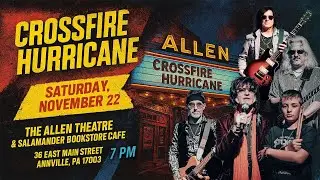 CROSSFIRE HURRICANE ALLEN THEATRE 2025 PROMO