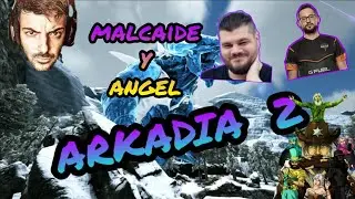 MALCAIDE Y ANGEL HABLAN SOBRE ARKADIA 2 😱🦖
