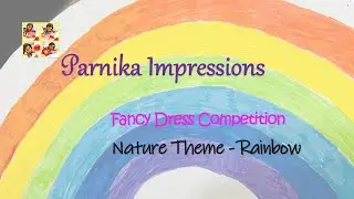 How to Make Rainbow Fancy Dress | Easy DIY Rainbow Costume for Kids (Step by Step) | Nature Theme 
