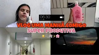 VLOG UM DIA COMIGO / ACORDANDO &Aacute;S 6H DA MANH&Atilde; ☀️⏰🫧 