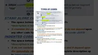 Types of codes in medical coding CPT, AAPC, CPC.