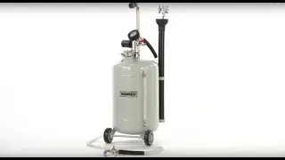 Roughneck Pneumatic Oil Dispenser - 8-Gal. Capacity, 145 Max. PSI