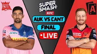 🔴 FINAL🔴: Auckland  VS Canterbury || AUK vs CANT Final || SUPER SMASH FINAL LIVE