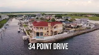 34 Point Dr, Somers Point NJ 08244, VIDEO VIRTUAL WALK-THRU, Luxury Waterfront Home