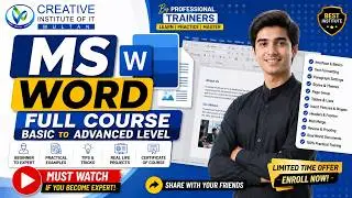 MS Word Full Course Hyperlink Bookmark and other Tools