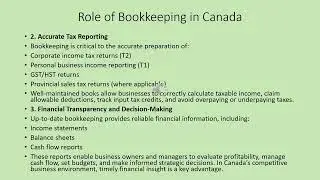 Canadian Bookkeeping Series Episode 1 The Role of Bookkeeping in Canada