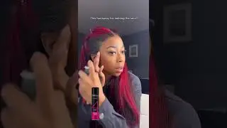Amazon Highlight red ombre human hair wig for black girls#shorts #hdlacewig #colorwigs #gluelesswig