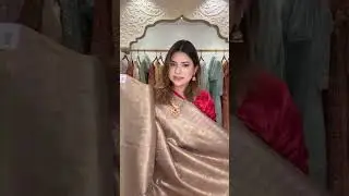 Beautiful Kanjivaram sarees by Al Hamd Benarashi 