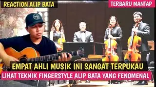 EMPAT AHLI MUSIK INI DI BUAT TAKJUB ❗SETELAH MELIHAT PERMAINAN GITAR KELAS KAKAP ALIP BATA