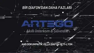 AHD DOKUMATİK VİLLA DİAFON SETİ - LYON