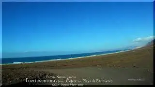 2016 Fuerteventura from Cofete to Playa de Barlovento Driving Movies Street View #0322