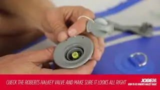 How to replace a Jobe Halkey Roberts Valve